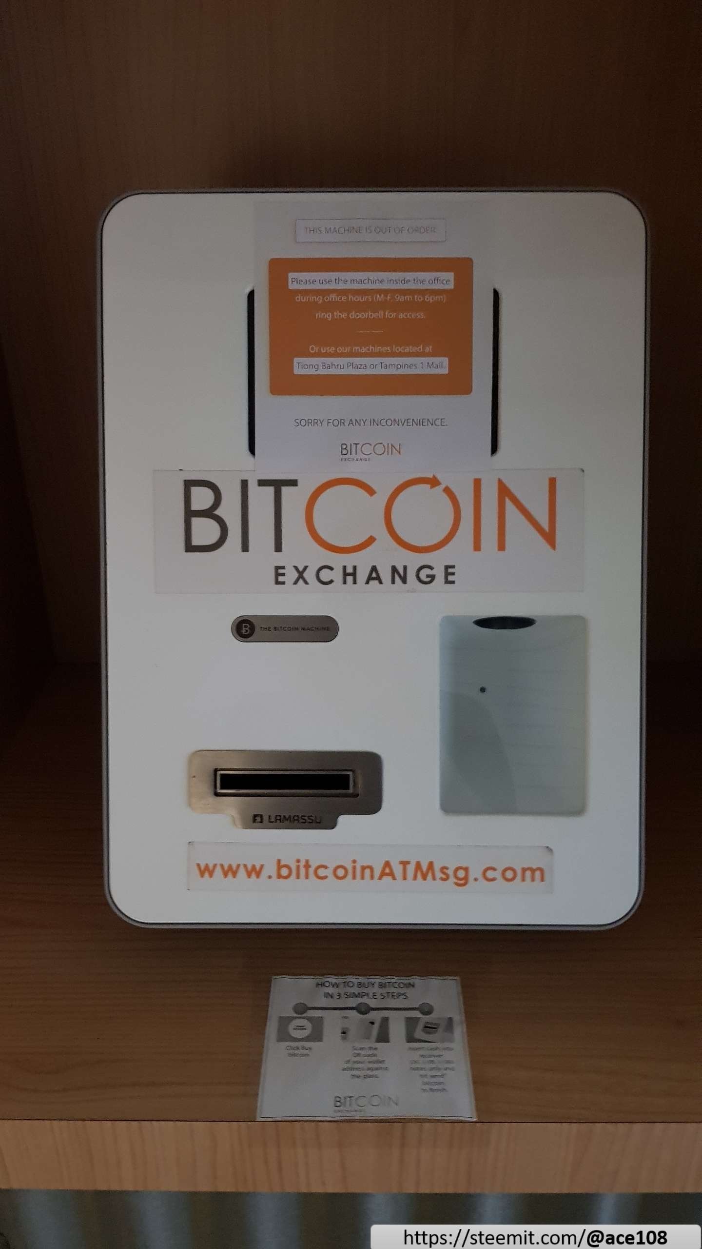 Bitcoin machine