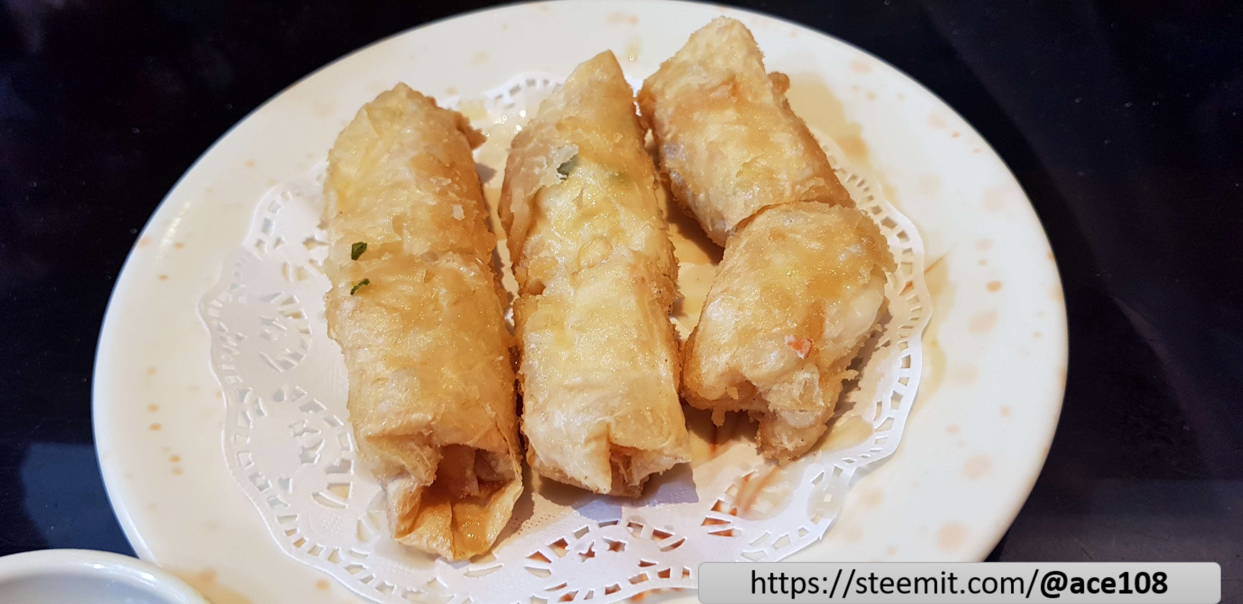 Fry bean curd skin