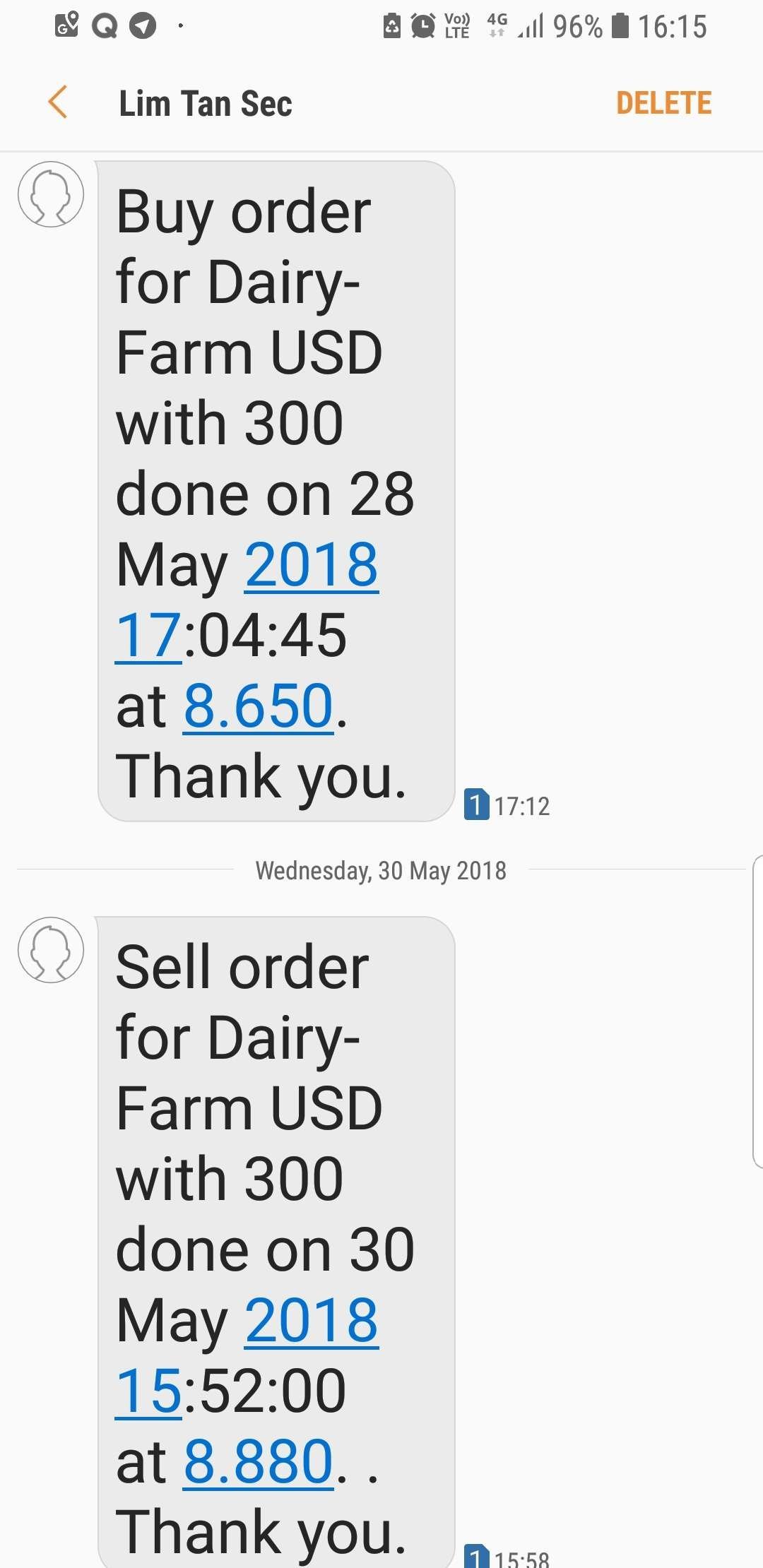 Sold Dairy Farm