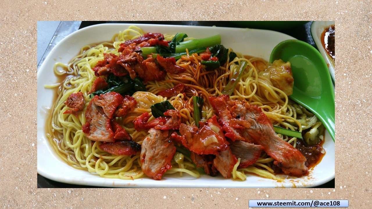 Noodle with char siew