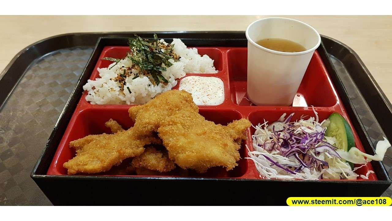 Japanese food at Singapore Polytechni