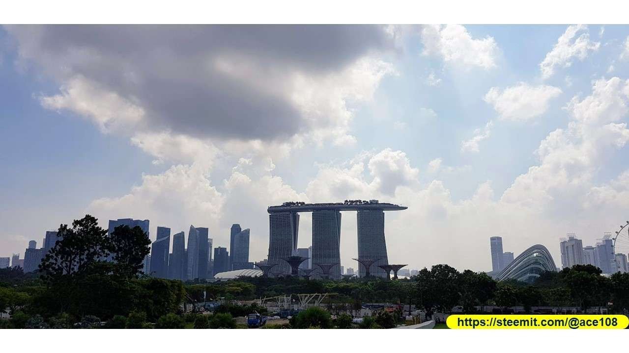 Marina Bay from Barrage