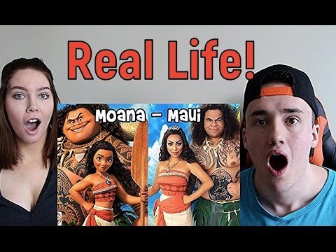 Disney Moana Characters in Real Life | Moana Characters In Real Life