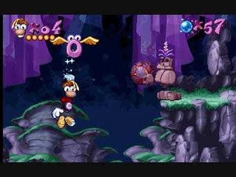 Image result for rayman 1 blue mountains