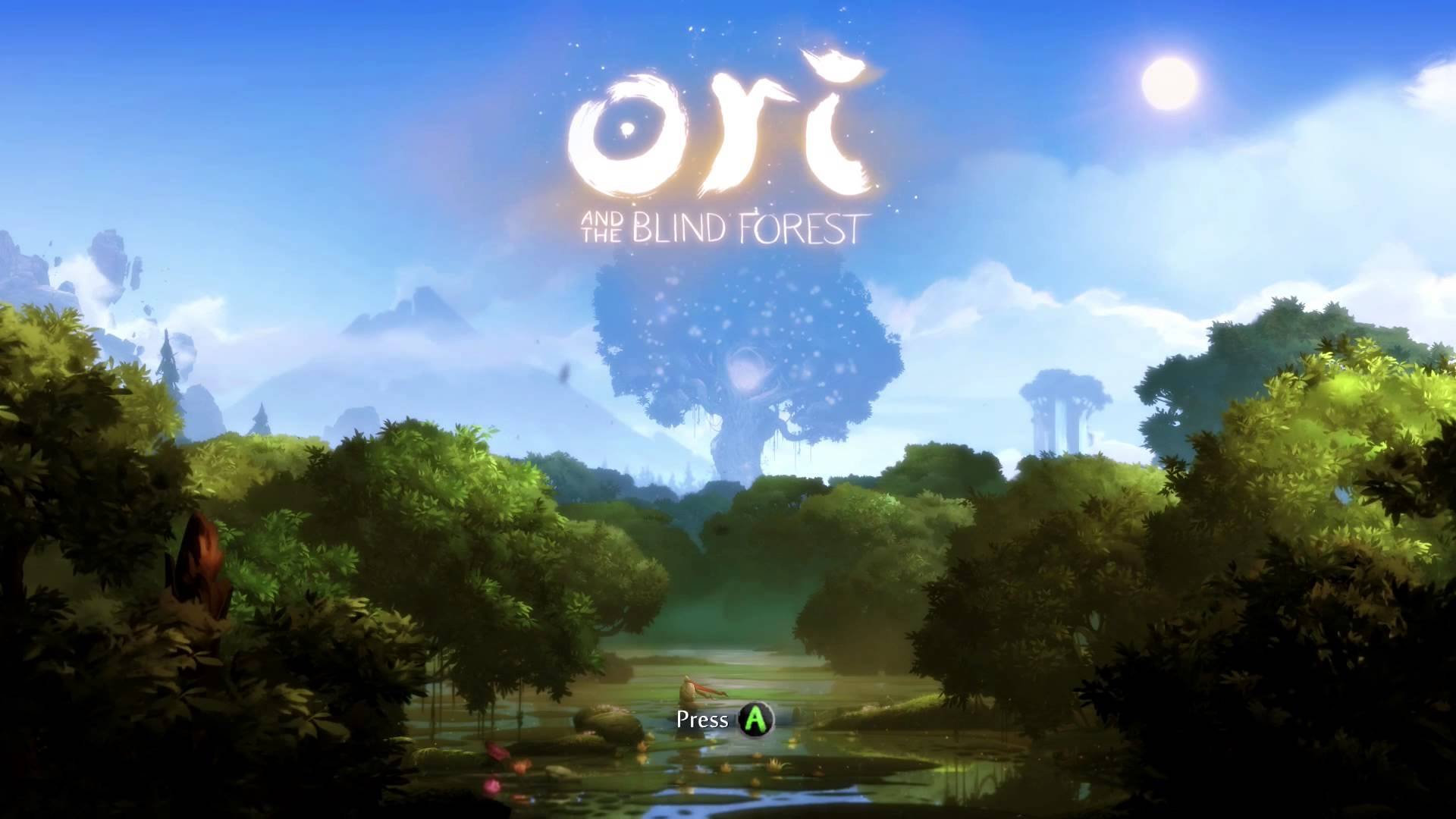 Image result for ori and the blind forest title screen