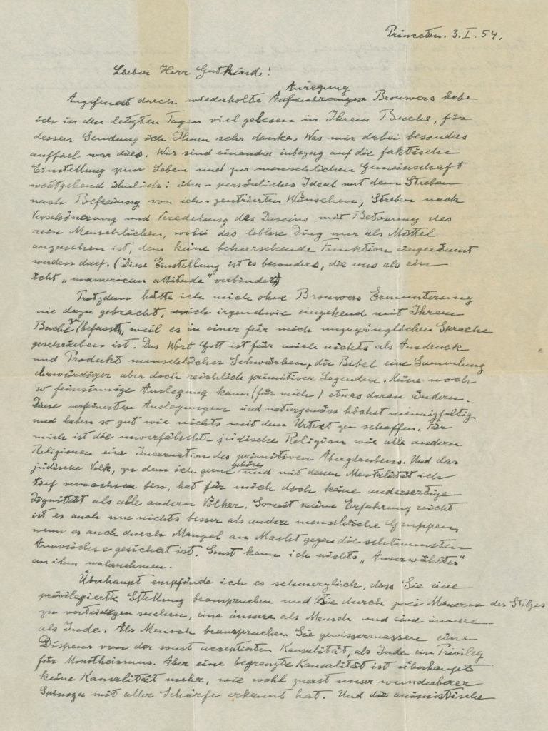 Einstein et Dieu