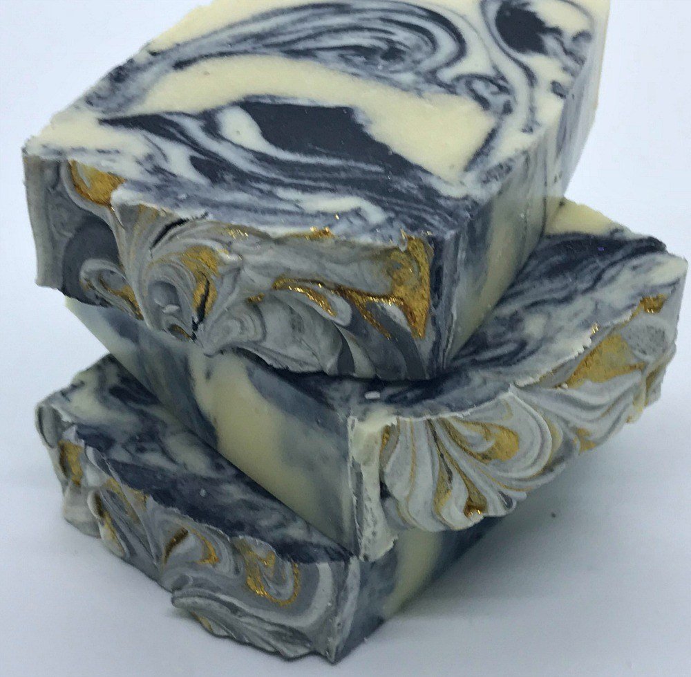 Men’s BEER SOAP with Barber Shoppe Fragrance Oil and Activated Charcoal