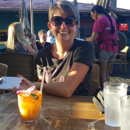 Sarah at Aloha Mixed Plate