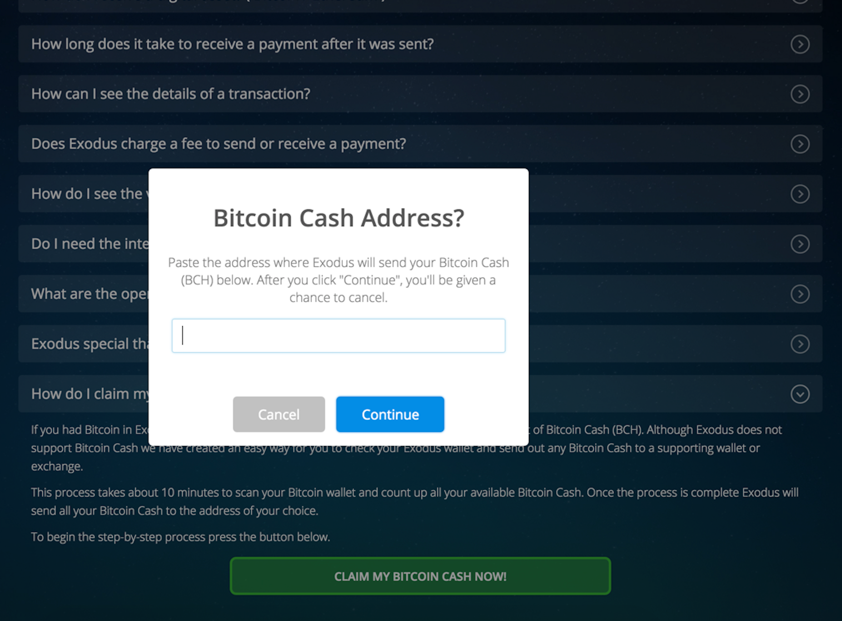 bitcoin cash private key