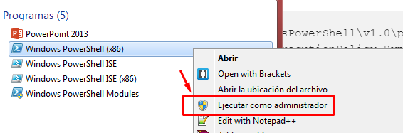 Abriendo la consola como administrador | Mundo Framework