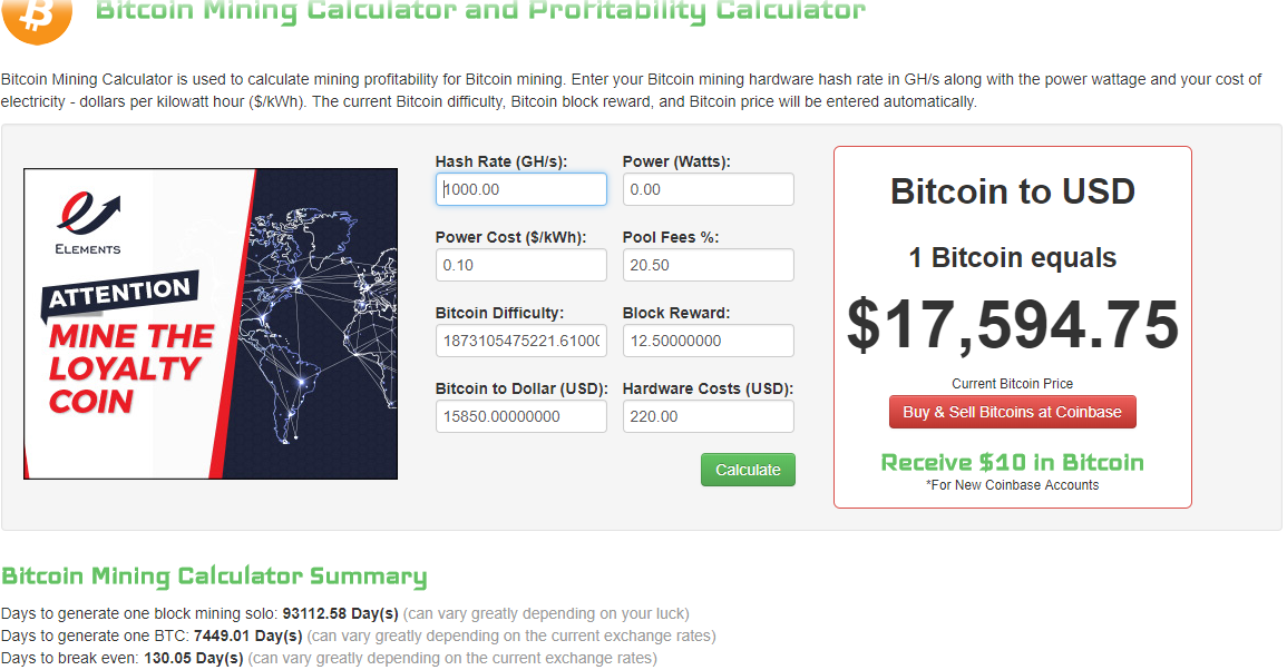 How to Use The Blockbase Crypto Mining Profit Calculator