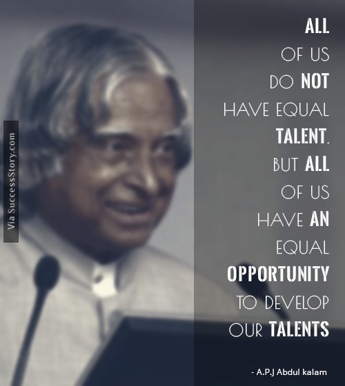 Most Popular Inspirational Quotes from A.P.J Abdul Kalam ...