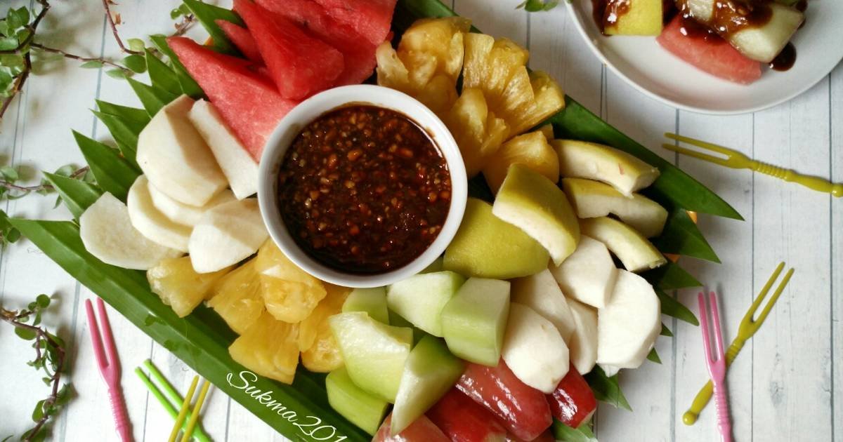How to Make Rujak Indonesian 31 traditional food  Steemit