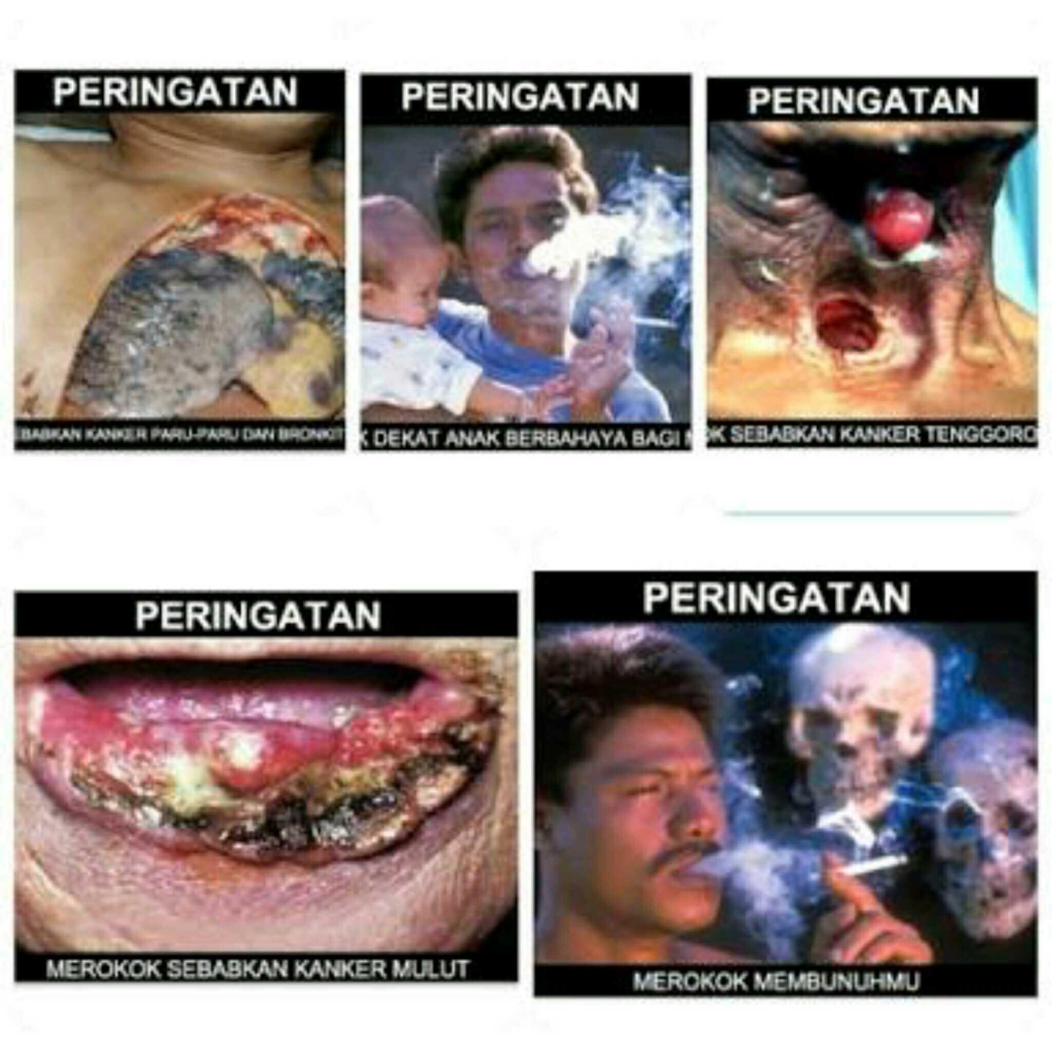 Meme Bahaya Rokok Steemkr