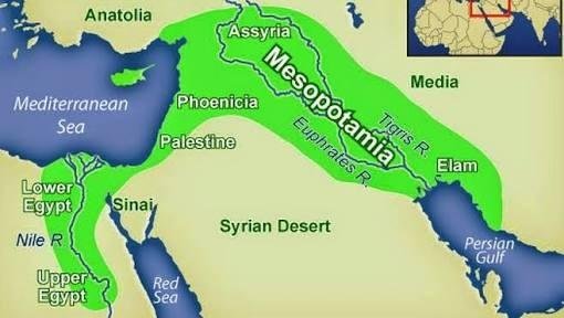 History of the nation of mesopotamia