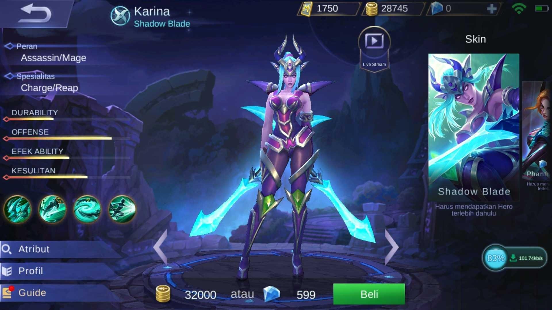 Guide Using Karina Hero In Mobile Legends Steemit