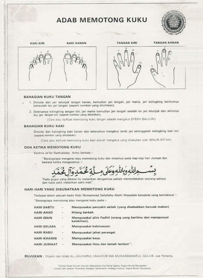 Tips Potong Kuku Ala Rasul Steemkr