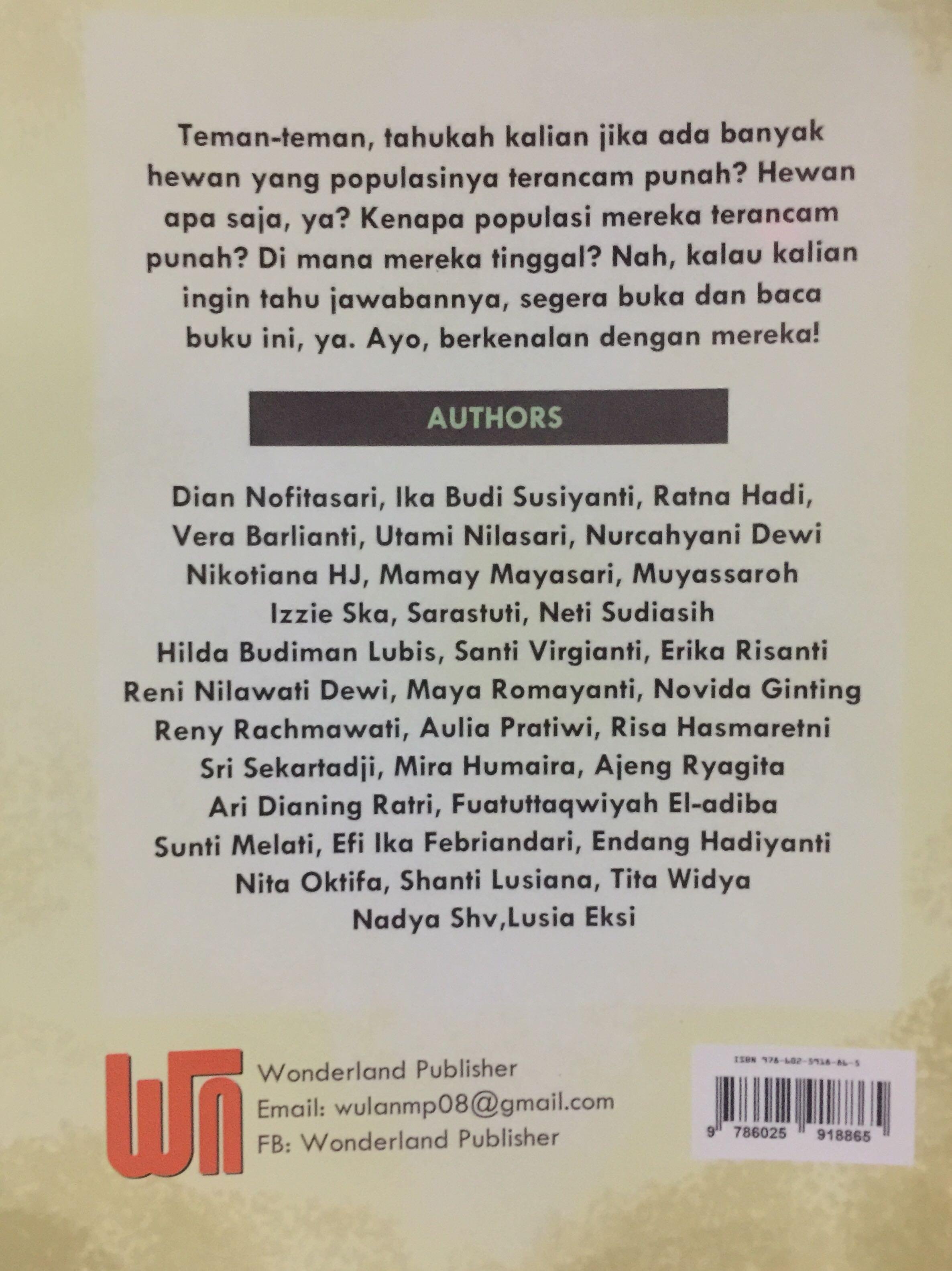 Buku Hewan Langka – Contoh Banner Buku Hewan Langka – Contoh Banner