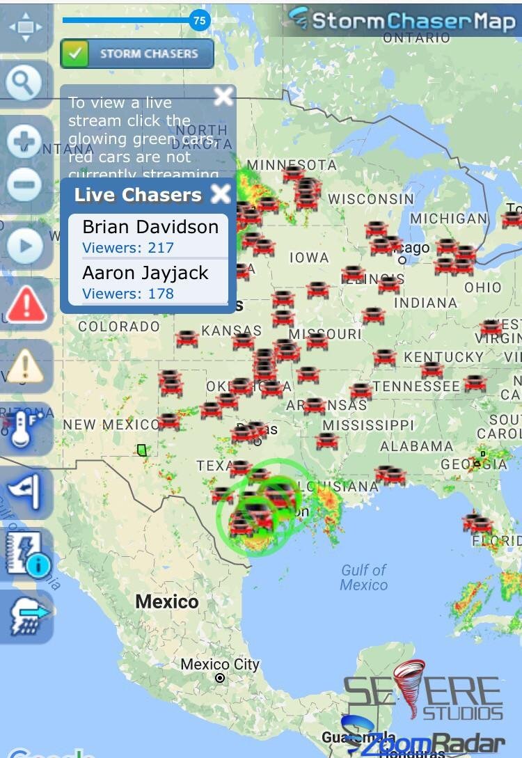 Storm Chaser Map