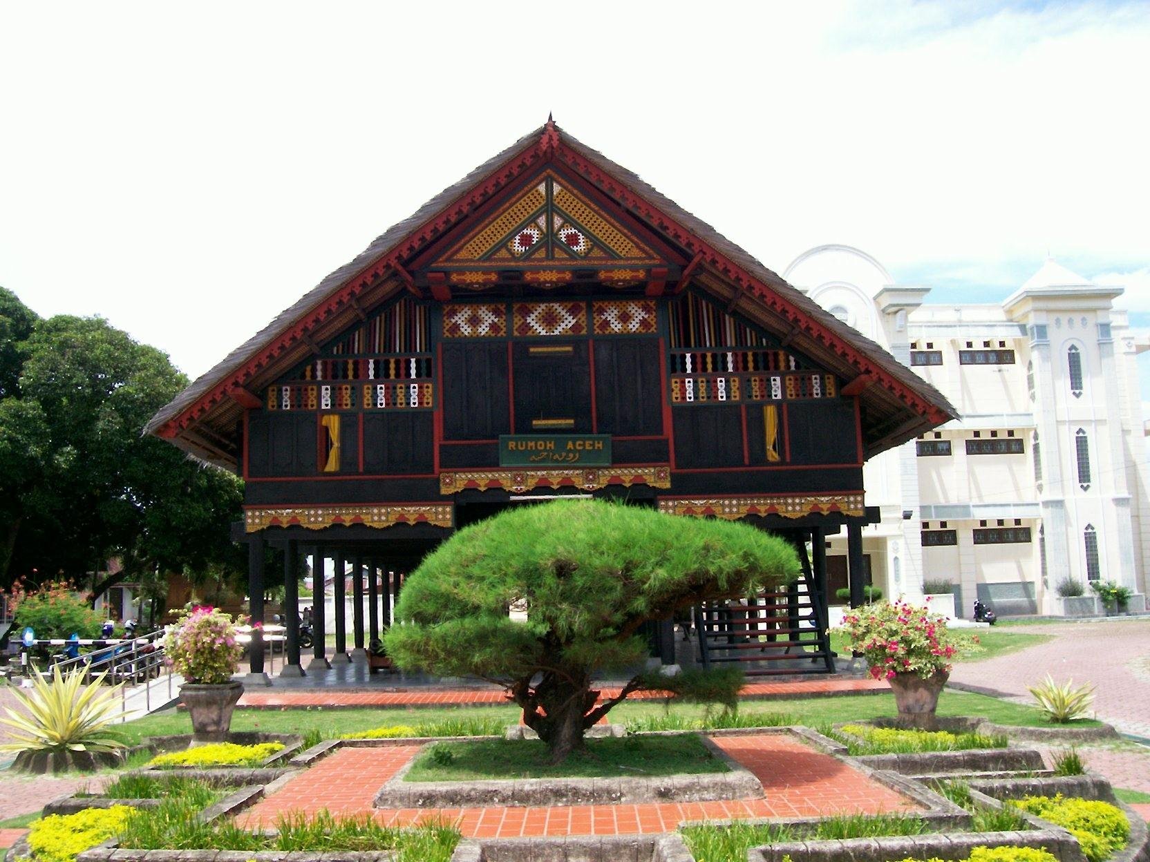 Rumah Adat Yang Mudah Di Gambar - Koleksi Adat Istiadat