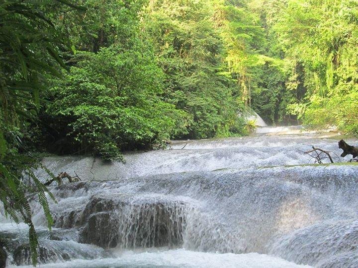 the beautiful charm of waterfall 7 nymphs in aceh north