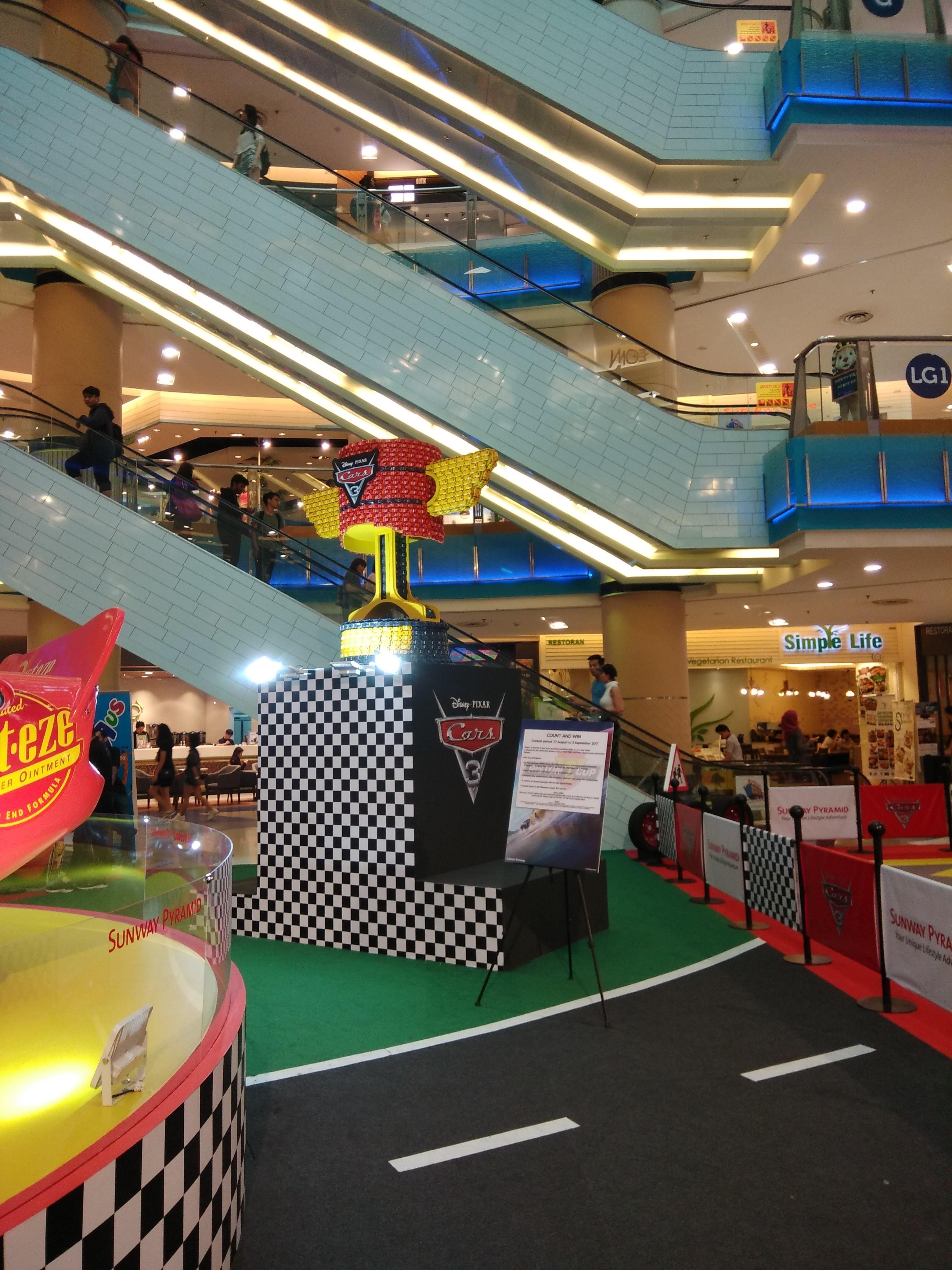 Meet Lightning McQueen At Sunway Piramid Malaysia Steemit