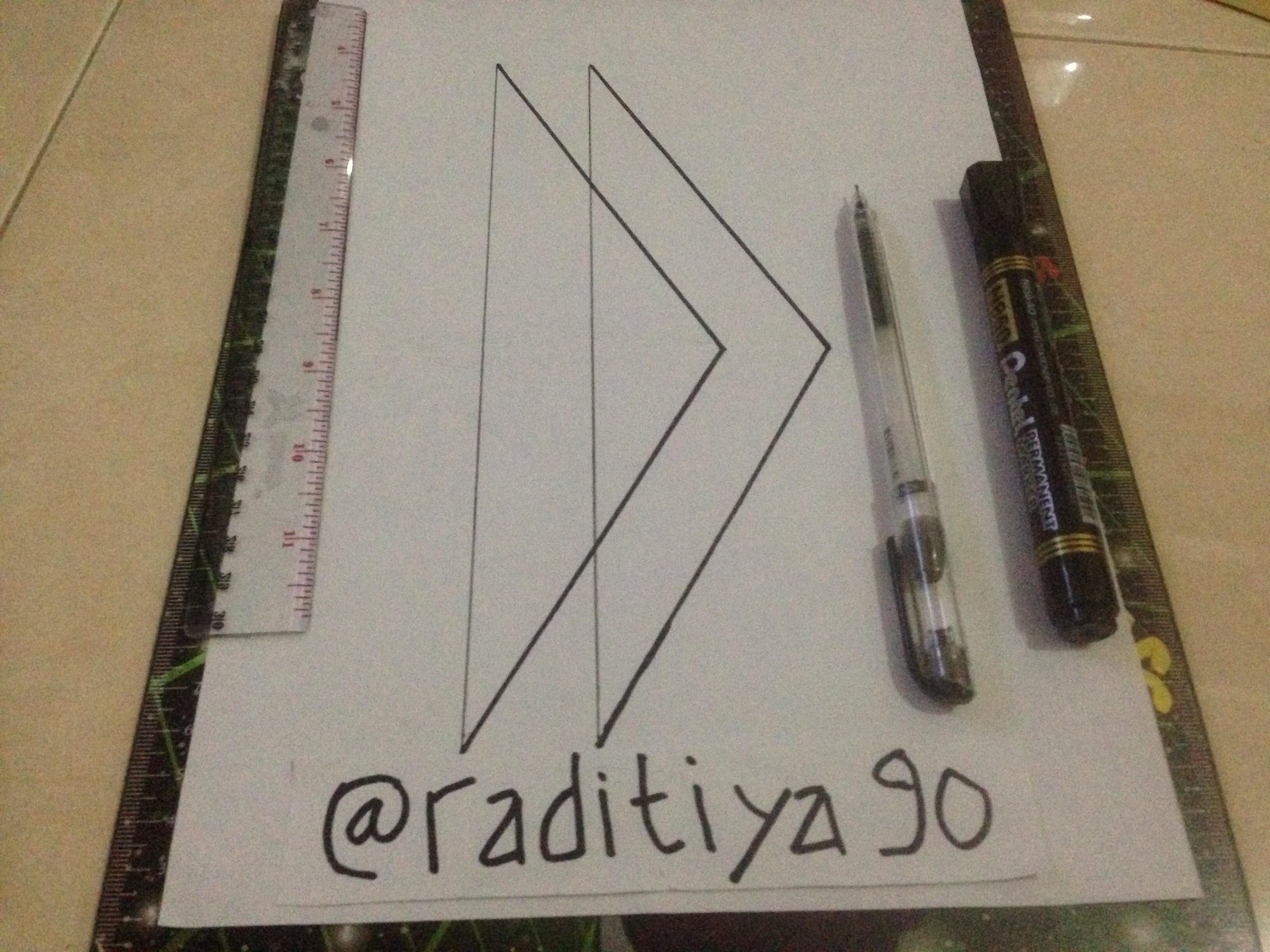 Learn To Draw 3D Ladder Belajar Menggambar 3D Tangga Two