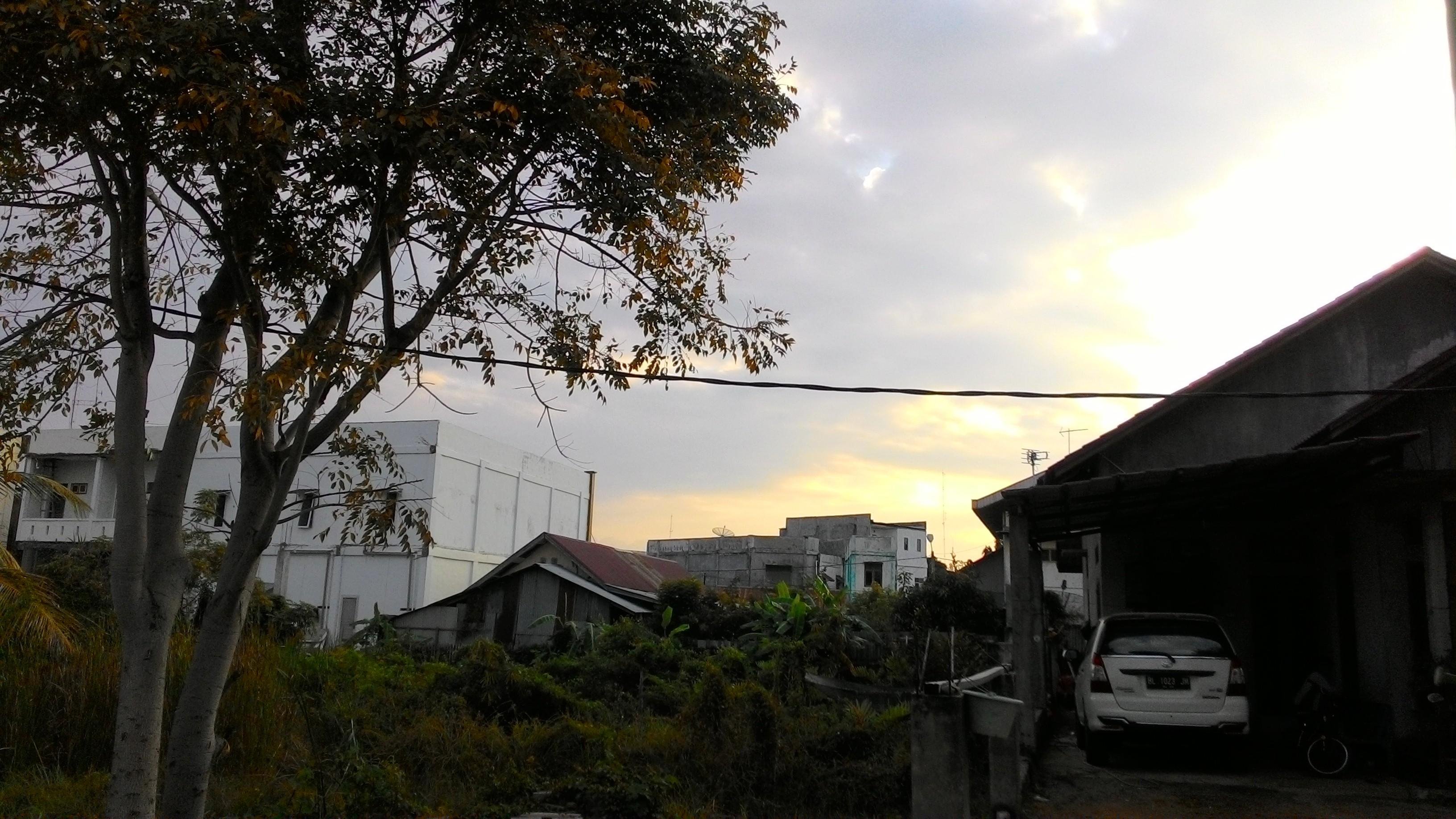 Black White Sun The Morning Hitam Putih Matahari Pagi