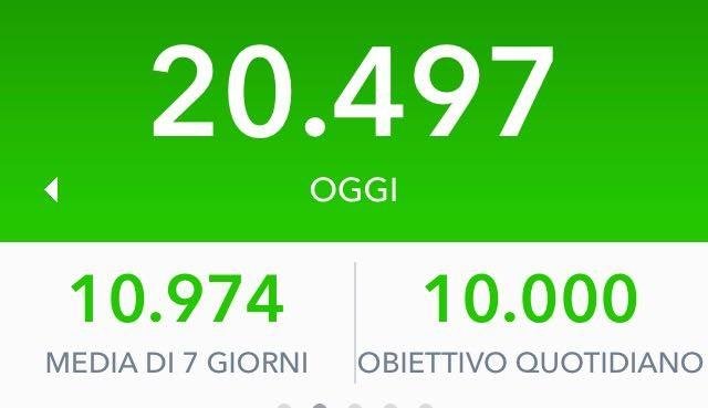 My daily steps count