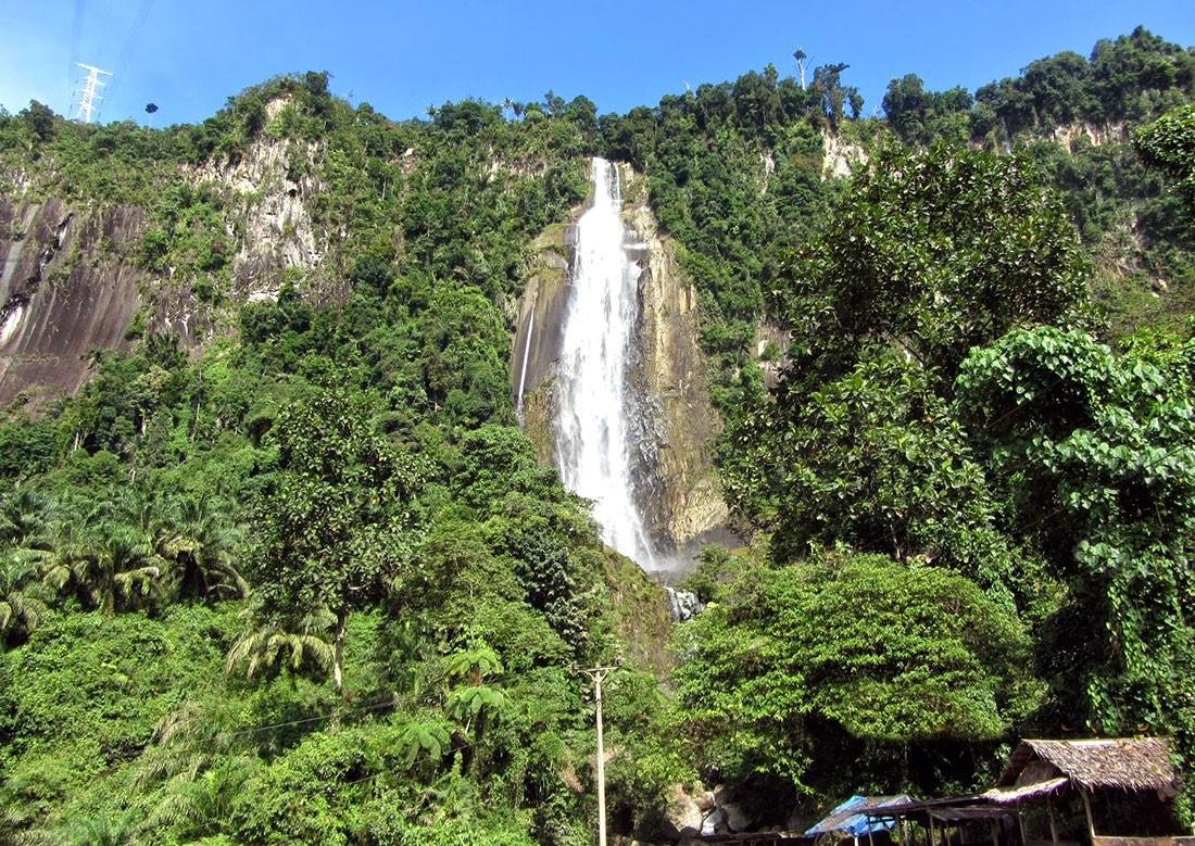 Sigura Gura Highest Waterfall In Indonesia