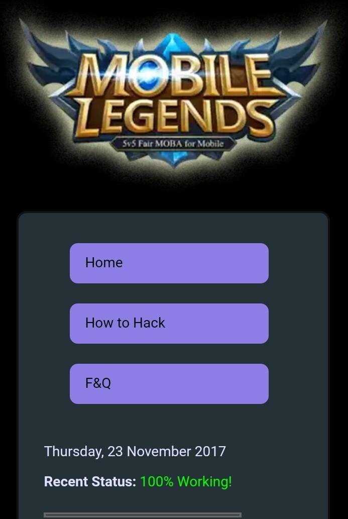 Mo.Famtools.Com How To Download Mobile Legends Hack Mod Apk
