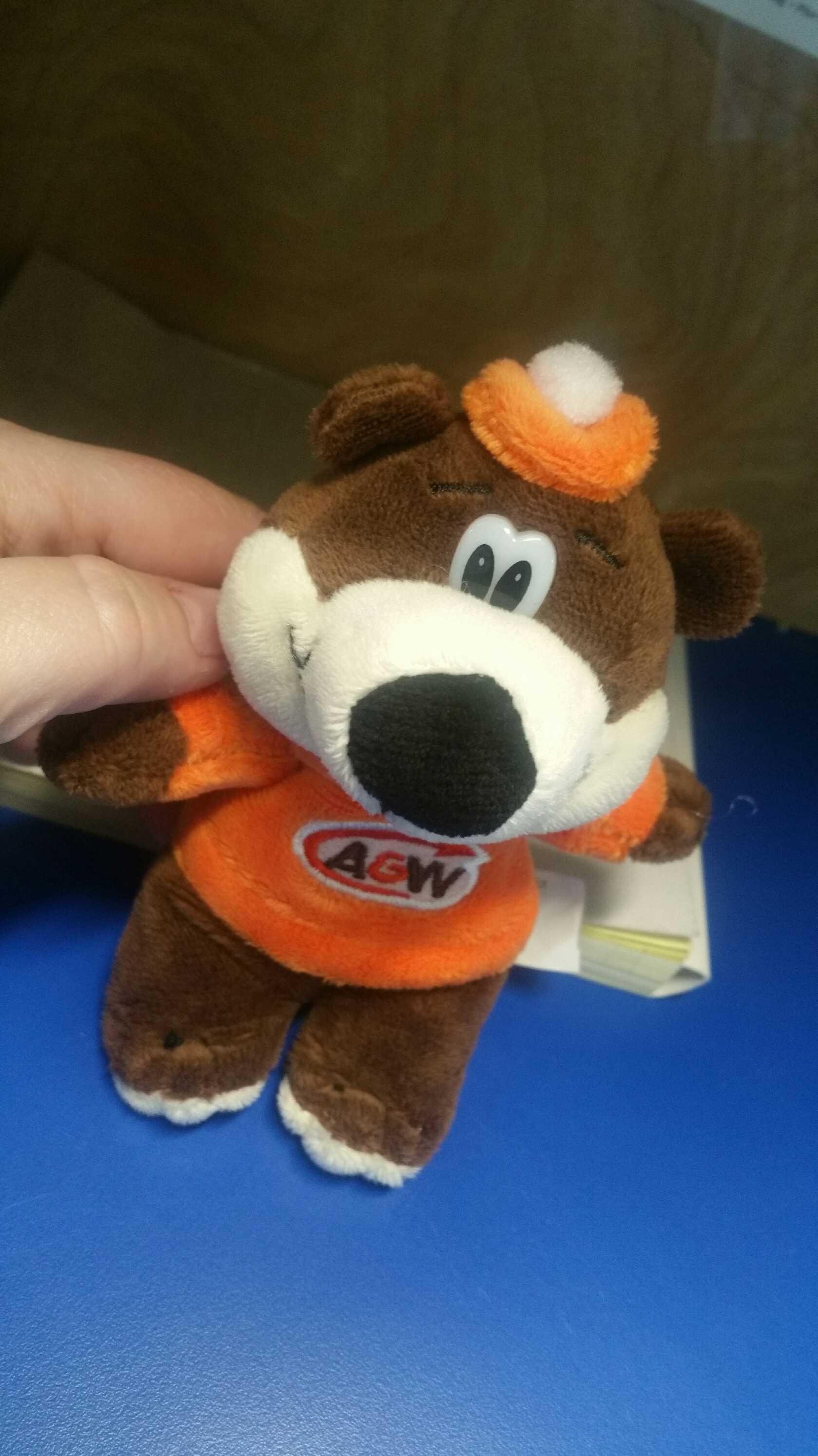 a&w stuffed bear