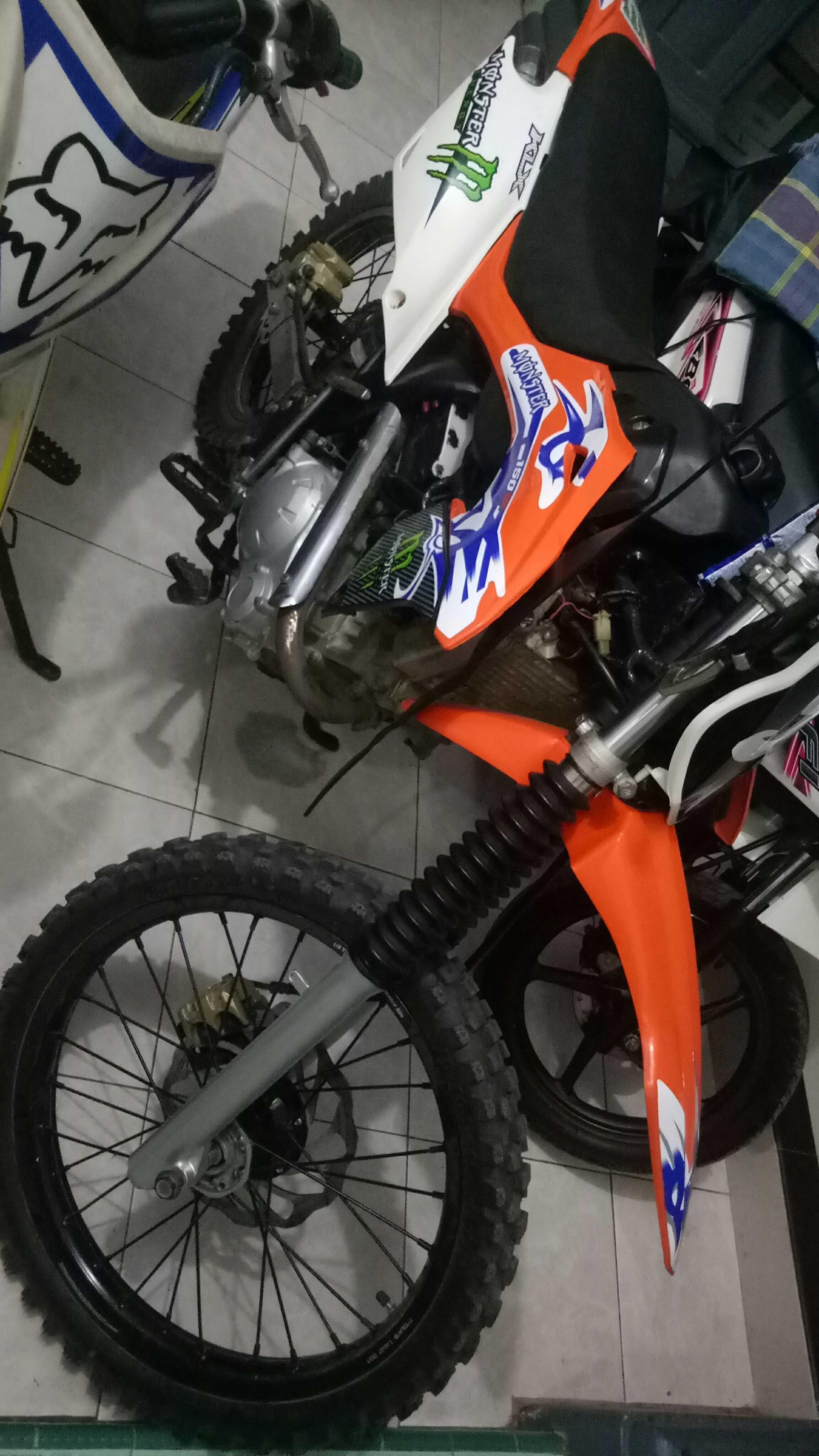 Motor Trail Hasil Modifikasi Yamaha Mx Mirip Klx Mau Saya Jual Dua Duanya SteemKR