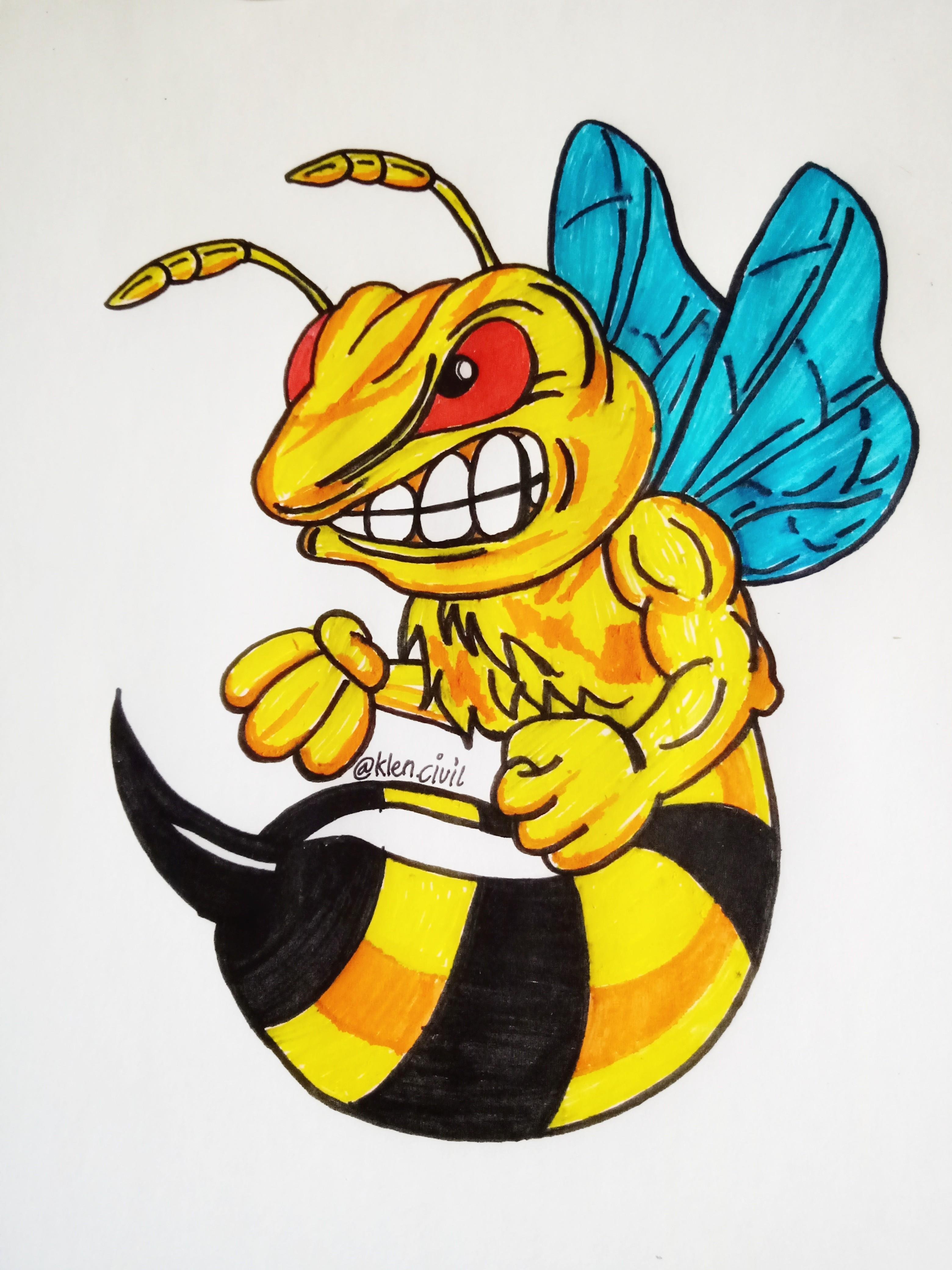 Gambar Logo Lebah Keren
