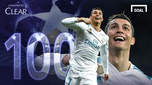 Champions League New History, Cristiano Ronaldo Print 100 Goals ...