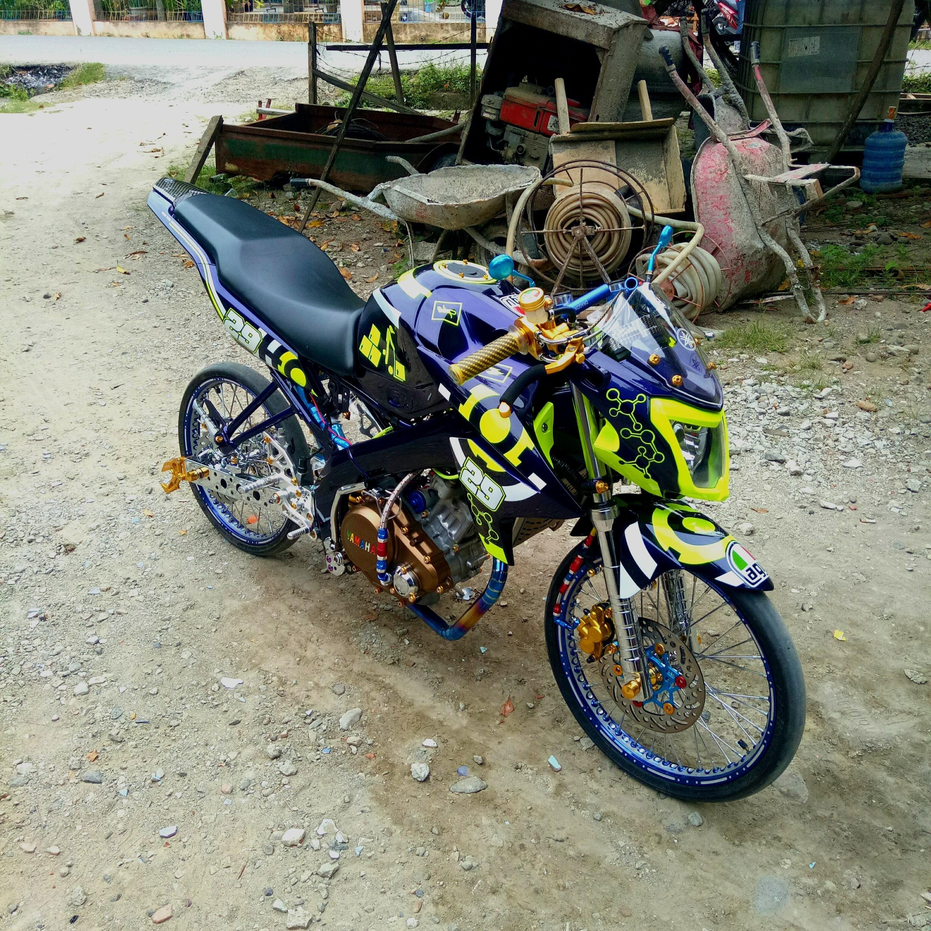 Prepare Modifikasi Vixion 2014 Steemit