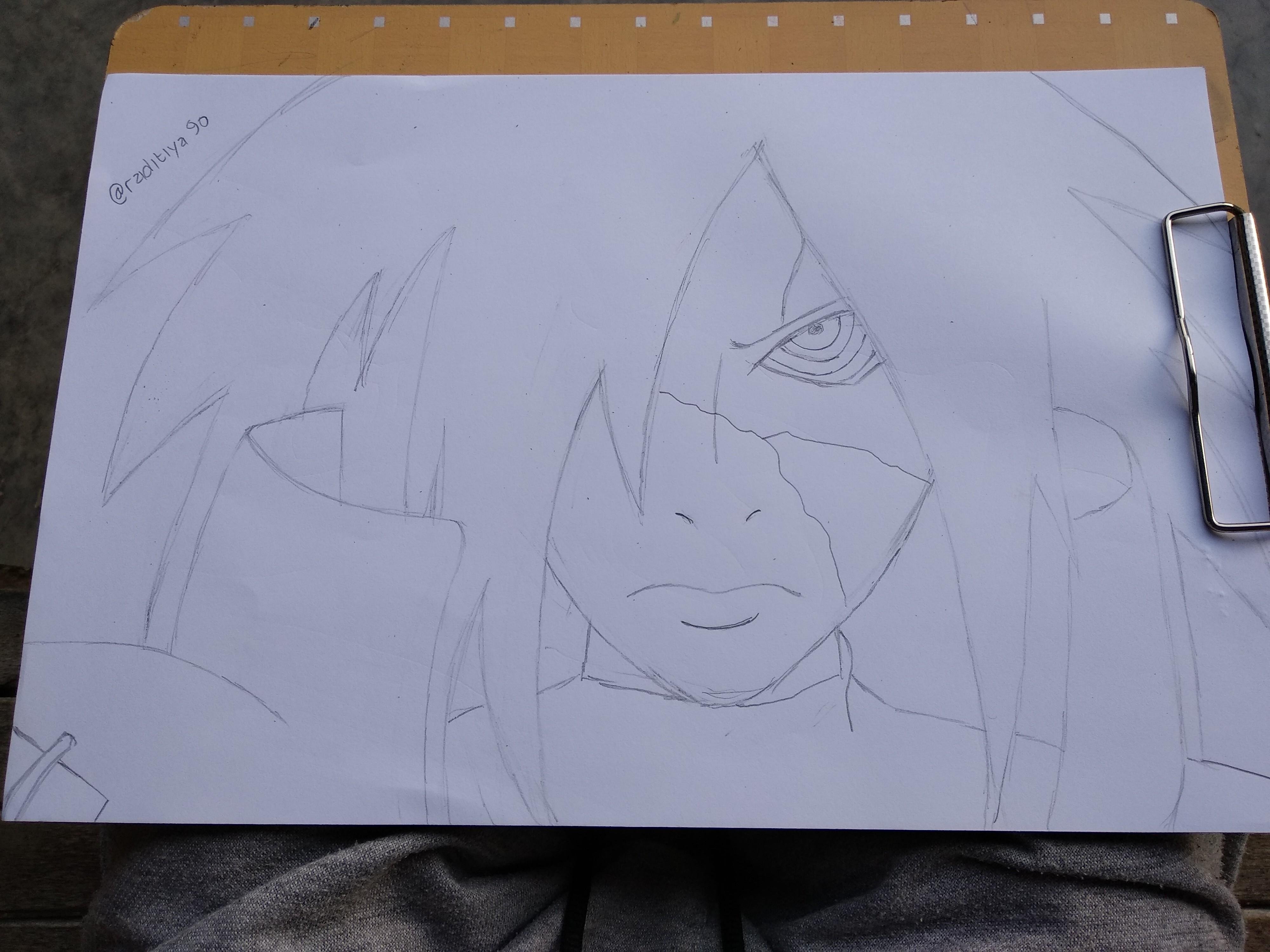 80 Gambar Anime Naruto Menggunakan Pensil HD Terbaik