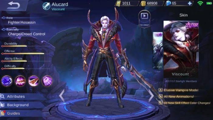 Review Hero Mobile Legends Alucard English Steemit
