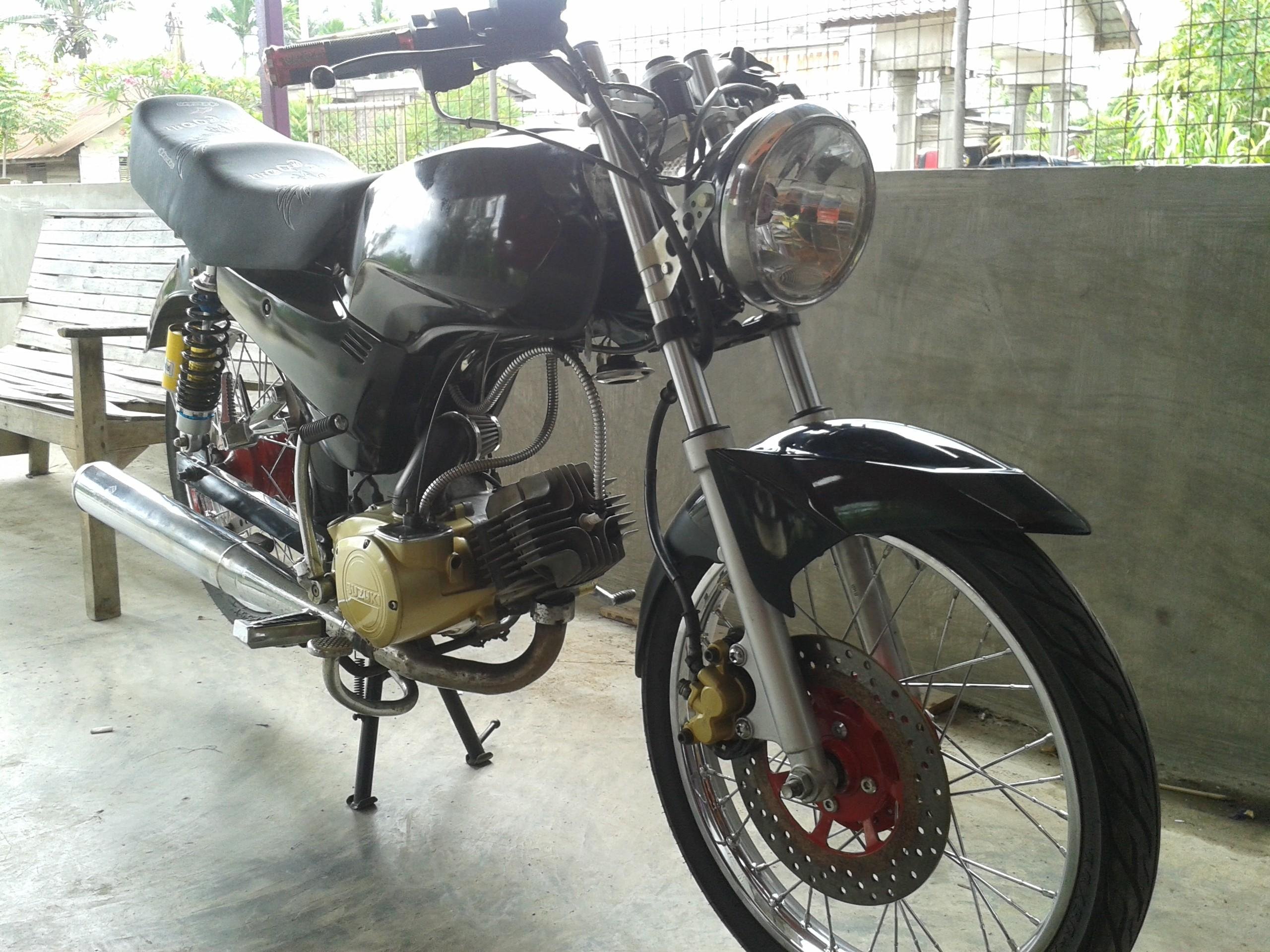 Gambar Modifikasi  Motor A100 Modifikasi  Yamah NMAX 