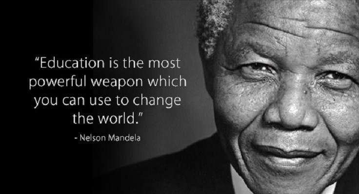 Nelson Mandela - “Education is the most powerful weapon” — Steemit