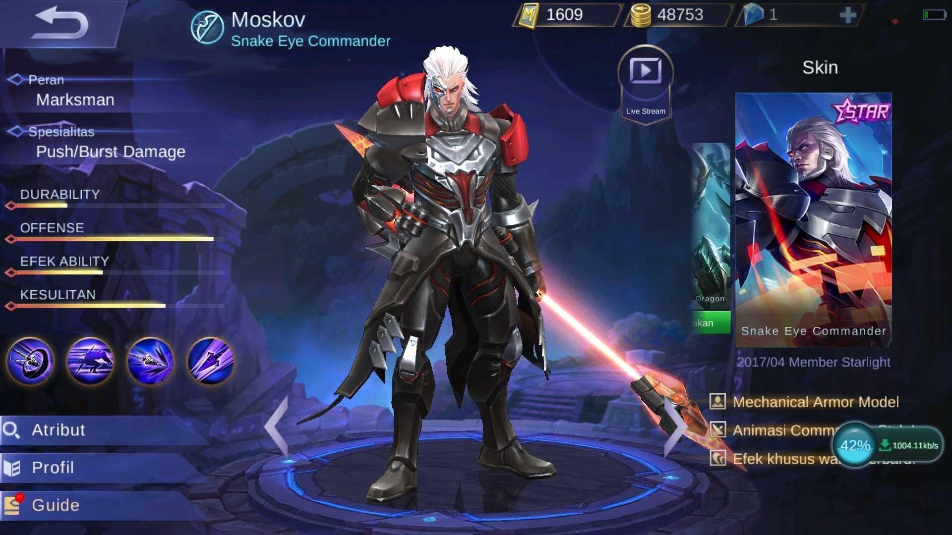 Guide Moskov Mobile Legends The Fastest Thrower In Game Steemit