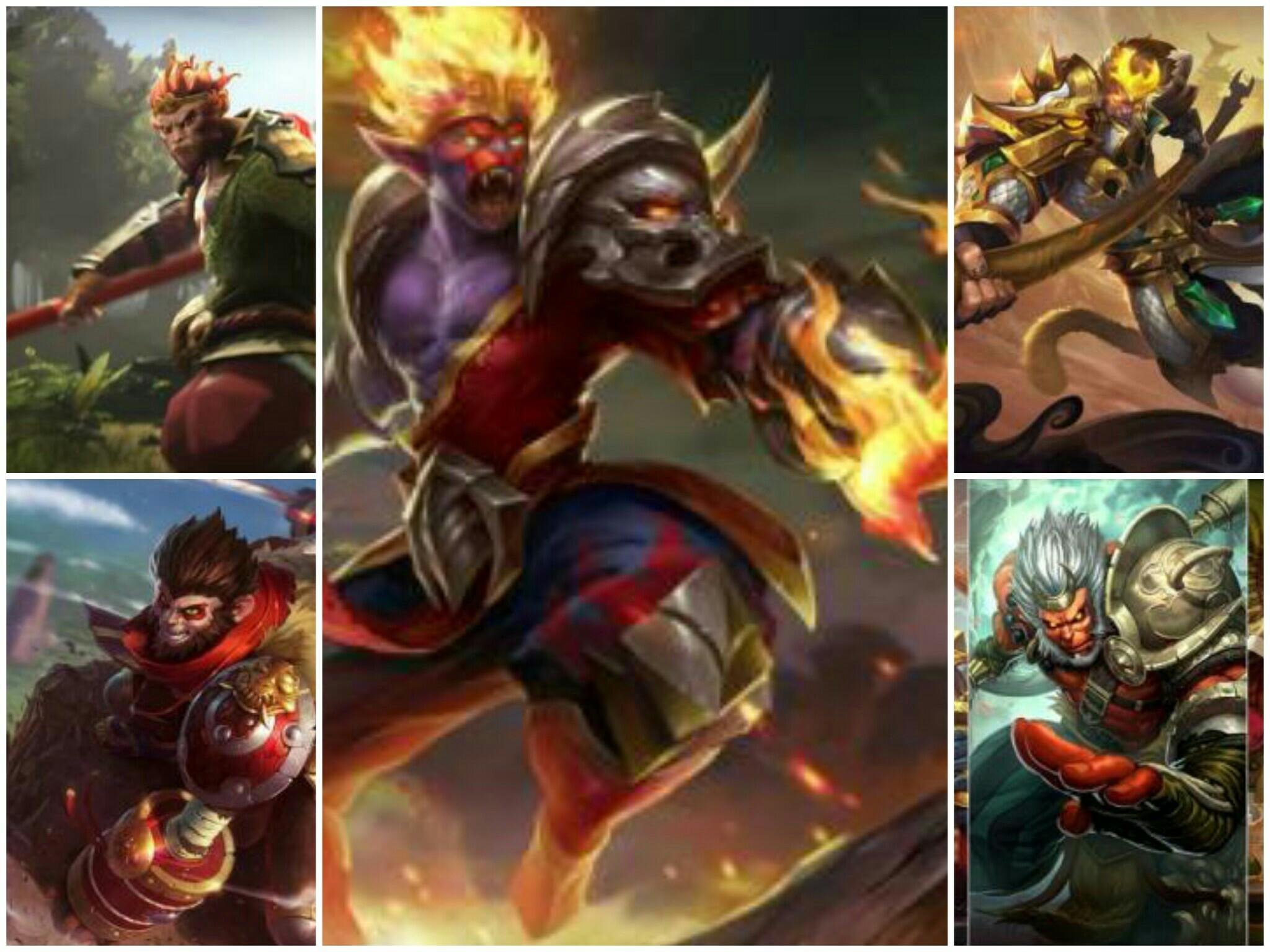 Sun Wukong On Moba It S His 5 Appearances On Various Moba Steemkr