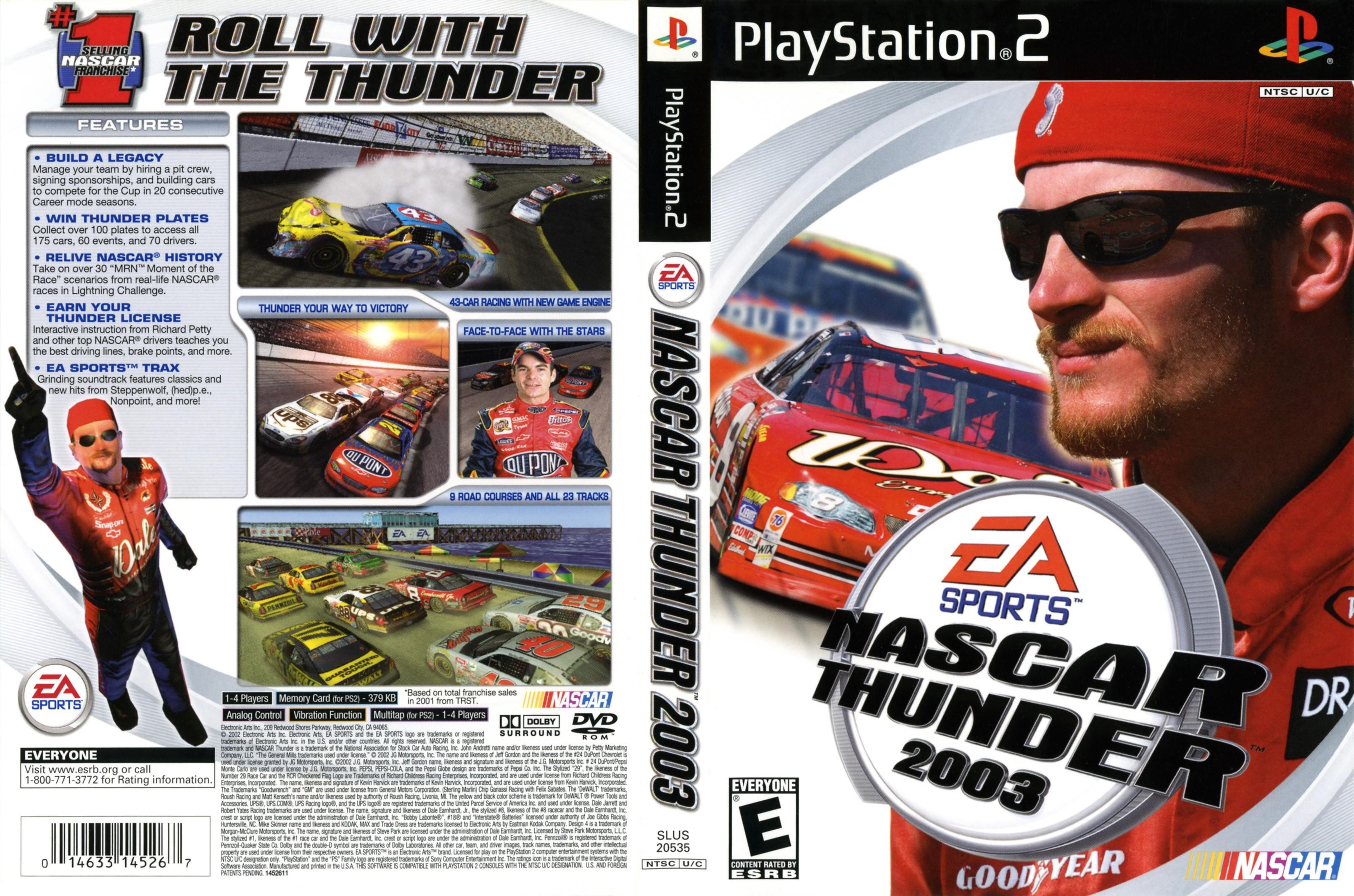 nascar thunder 2003 ps1