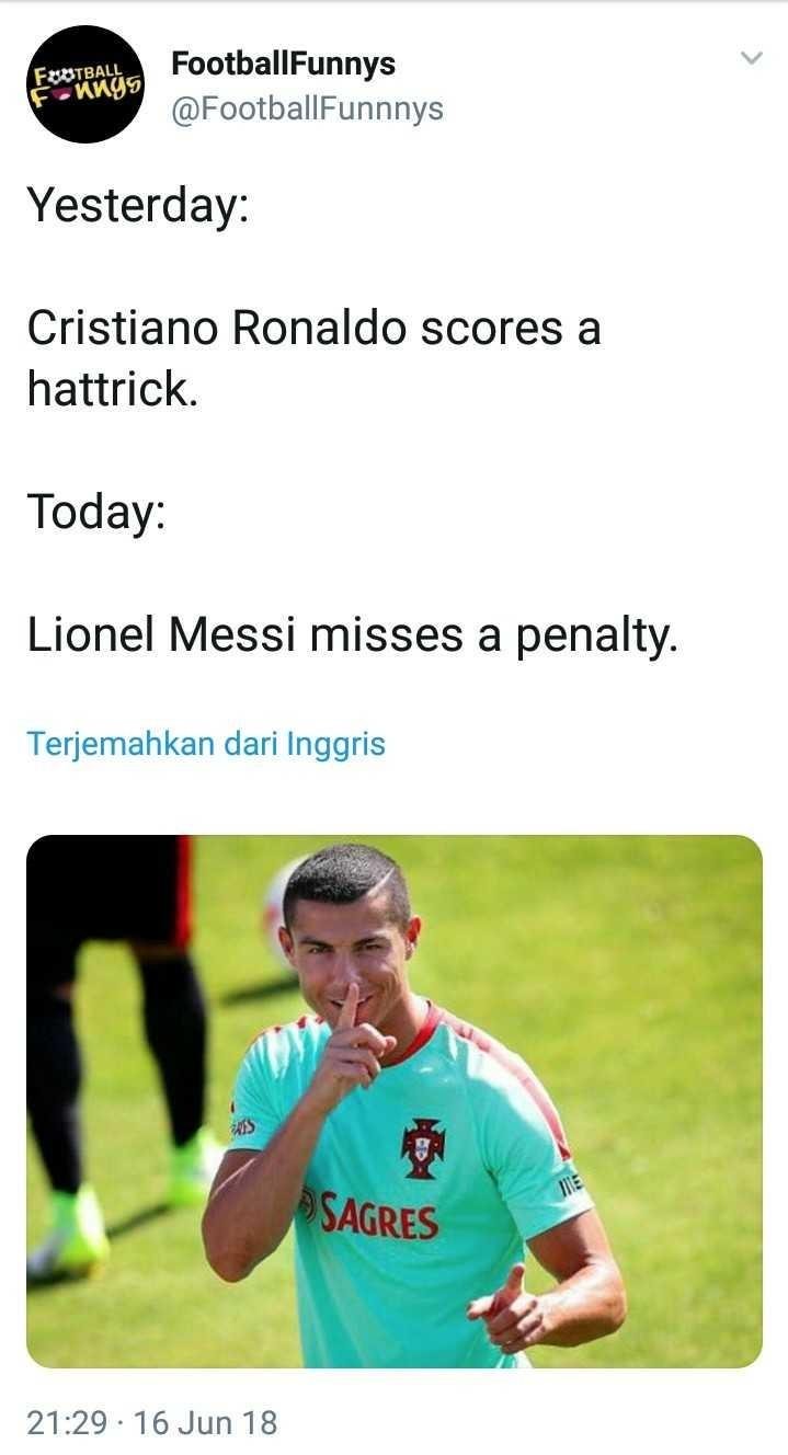 Meme Messi After Failing To Make A Penalty Steemit