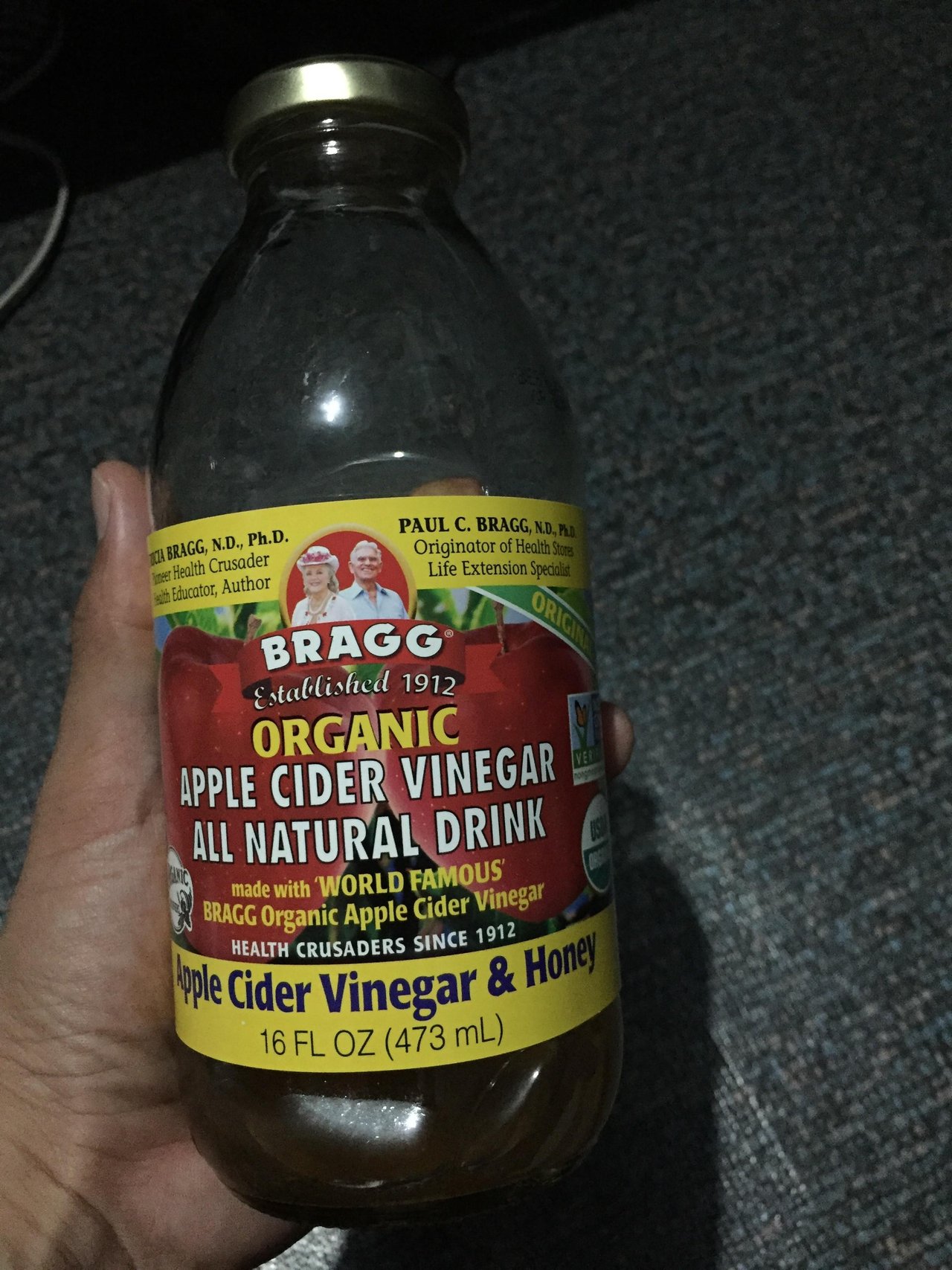 apple cider vinegar + honey: good for your health