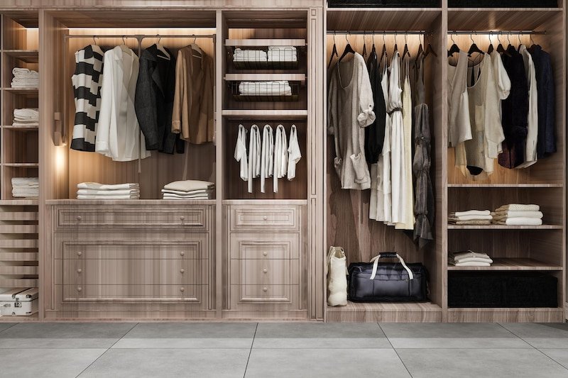 built-in wardrobes