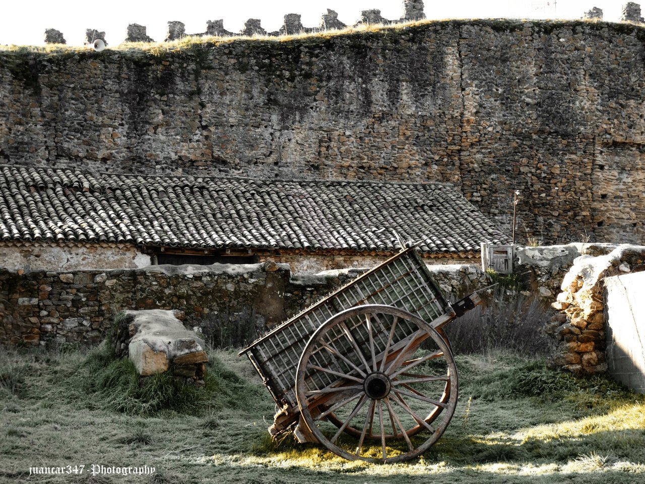 Next to the walls a legendary element: the chariot