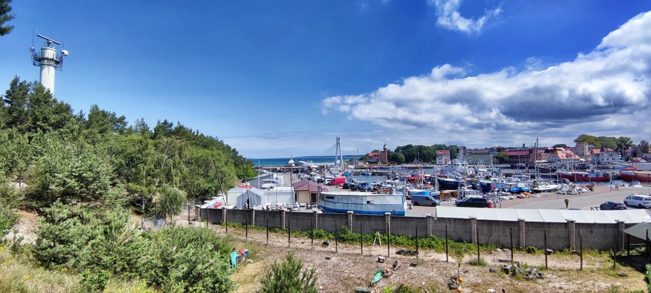 View from the Bunkery to hte harbor