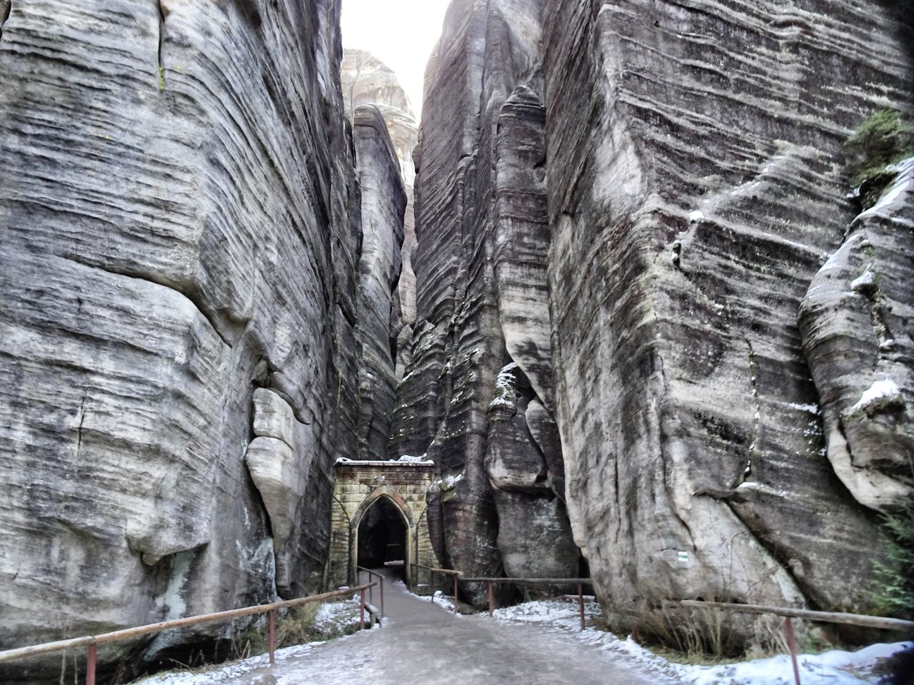 Door to the rock town