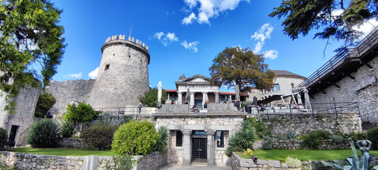 The complete castle of Trsat.